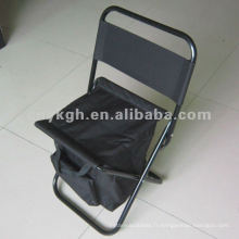 chaise pliable avec sac isotherme pour la promotion
